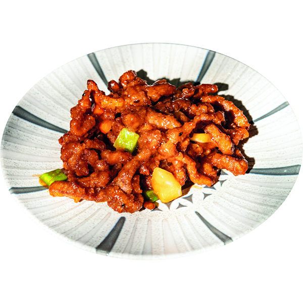 Tiras de Ternera en Salsa Chili Dulce