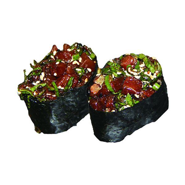 Gunkanzushi de Atún (2u)